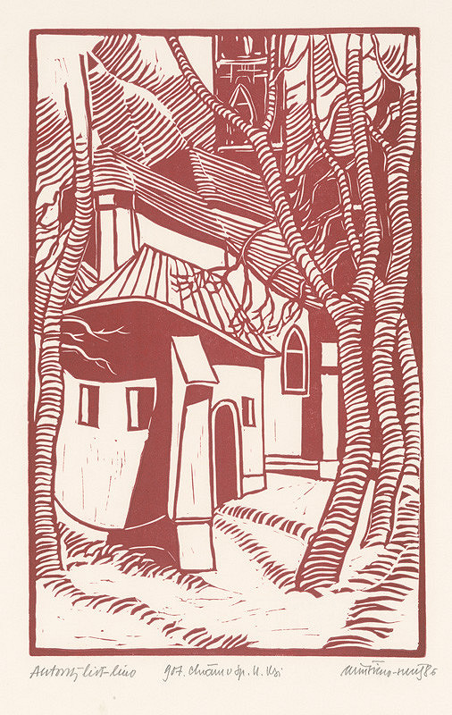 Ján Šimo-Svrček – Gotický chrám v Spišskej Novej Vsi 