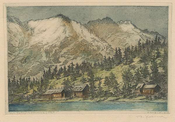 Bohumil Kozina – Popradské pleso II. 