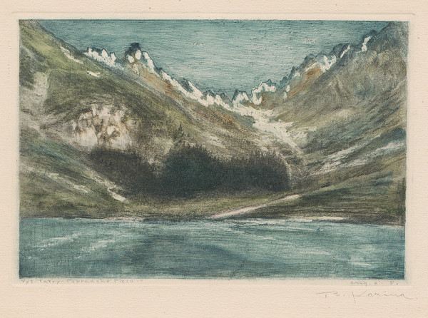 Bohumil Kozina – Popradské pleso 