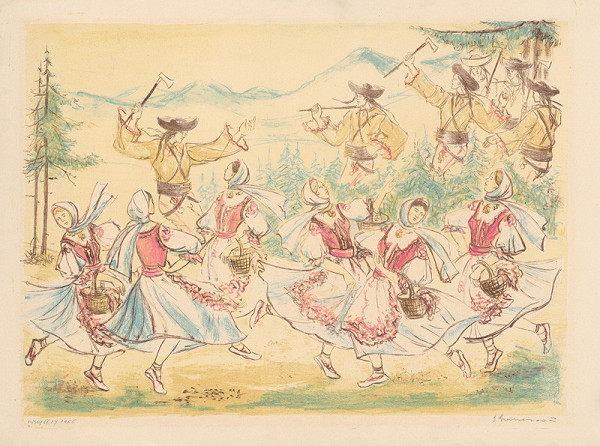 Sibylla Greinerová – Horehronskí svadobníci 