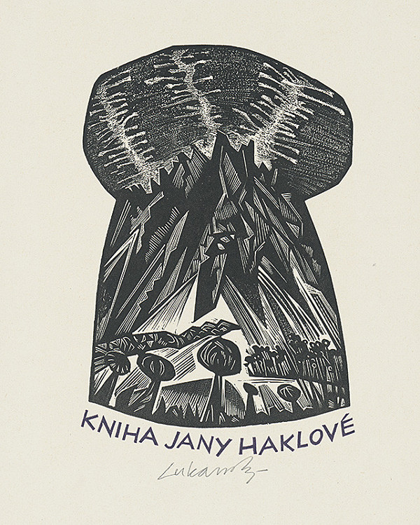 Jaroslav Lukavský – Ex libris Jany Haklovej 