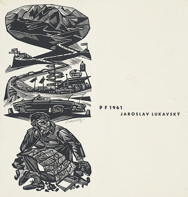 Jaroslav Lukavský – Vlastná novoročenka 1961 