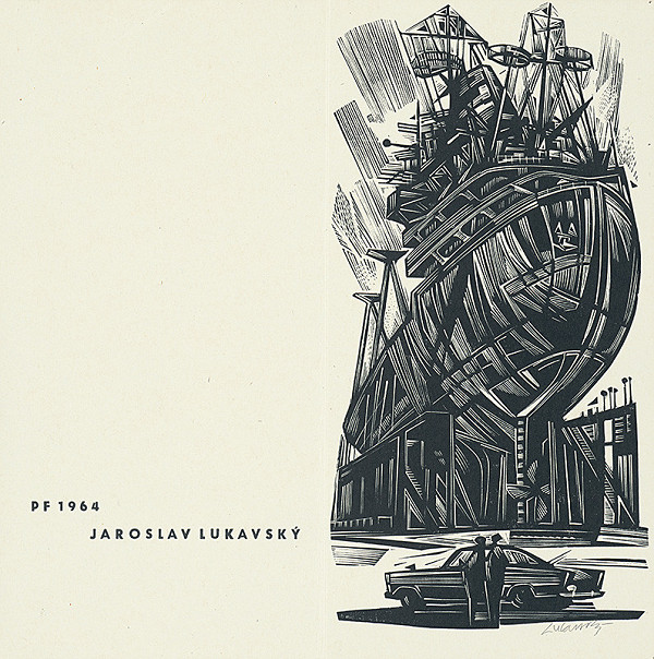 Jaroslav Lukavský – Vlastná novoročenka 1964 