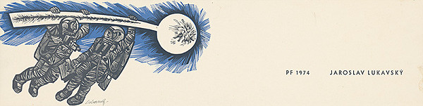 Jaroslav Lukavský – Vlastná novoročenka 1974 