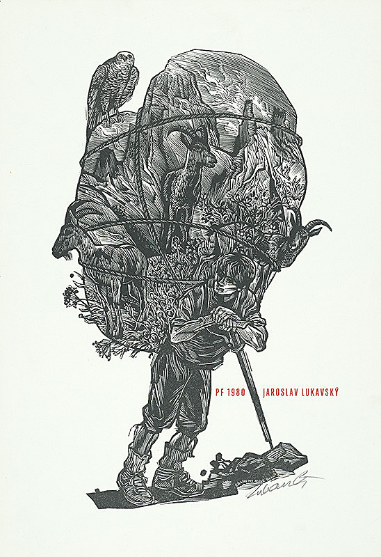 Jaroslav Lukavský – Vlastná novoročenka 1980 