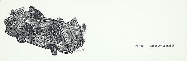 Jaroslav Lukavský – Vlastná novoročenka 1981 