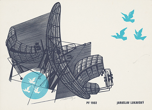 Jaroslav Lukavský – Vlastná novoročenka 1982 