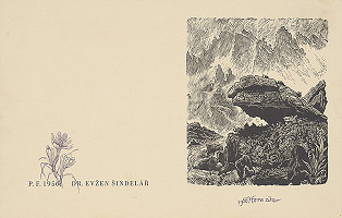 Jaroslav Lukavský – Novoročenka 1956 Dr. Evžen Šindelář 