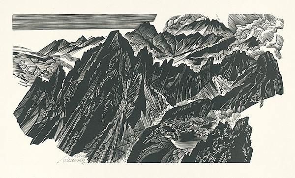 Jaroslav Lukavský – Z Lomnického hrebeňa 