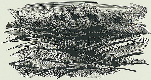 Jaroslav Lukavský – Liptovská krajina II. 