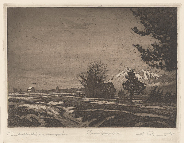 Ľudovít Križan – bez názvu (Drevenica pod Tatrami) 