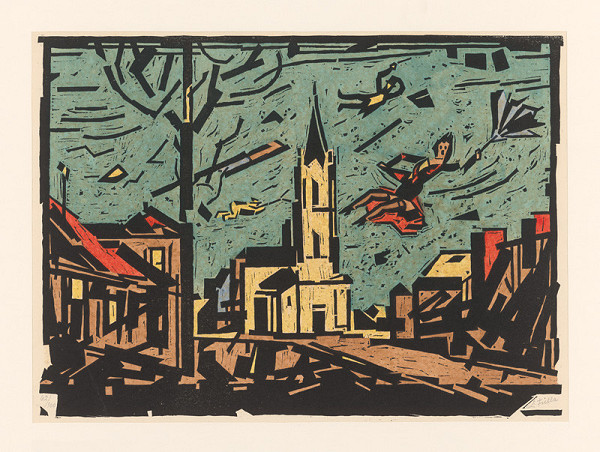 Ľudovít Fulla – Veterná Bratislava 