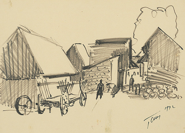 Michal Tillner – Dvor v Šuňave I. 