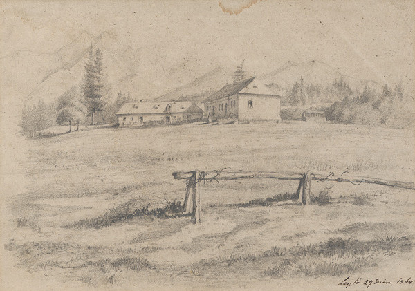 Ladislav Mednyánszky – Horáreň pod Tatrami 