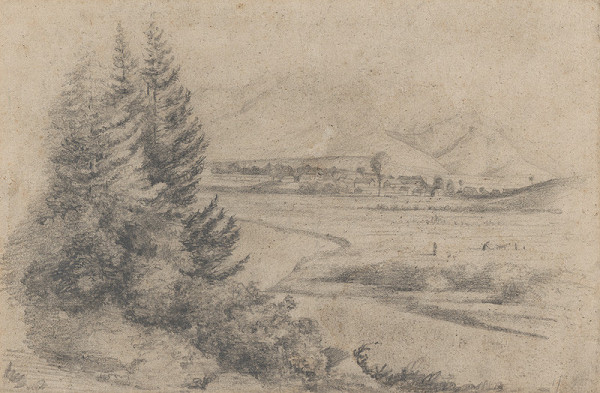 Ladislav Mednyánszky – Podtatranská krajina 