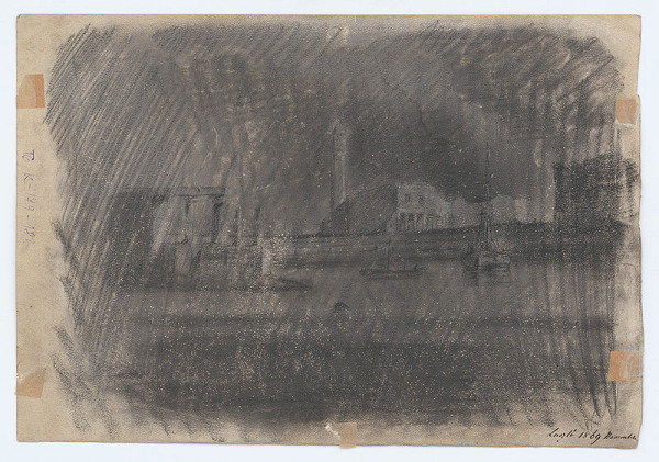 Ladislav Mednyánszky – Morské pobrežie s kampanilou 