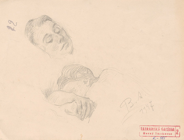 Andor Borúth – Spiaca žena 