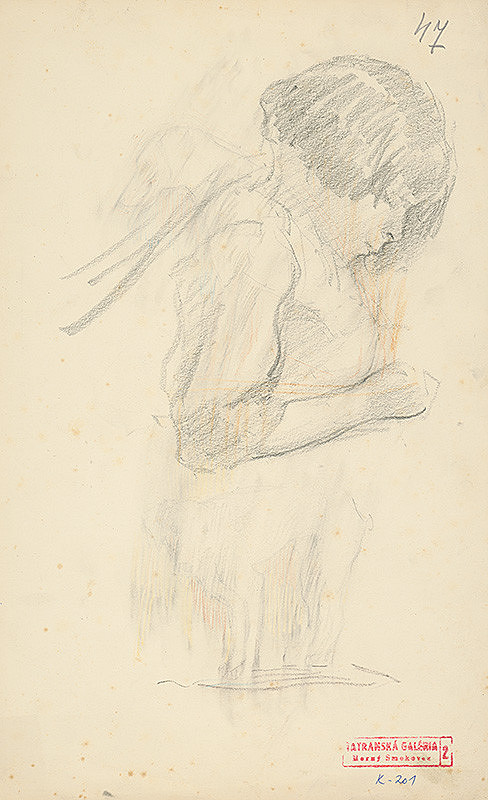 Andor Borúth – Škica detskej polofigúry 