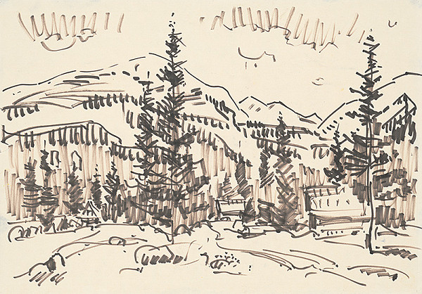 Vojtech Mensatoris – Dolina pod Bystrou 