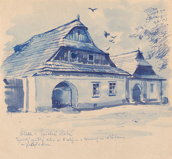 Josef Olexa – Domy v Spišskej Belej 