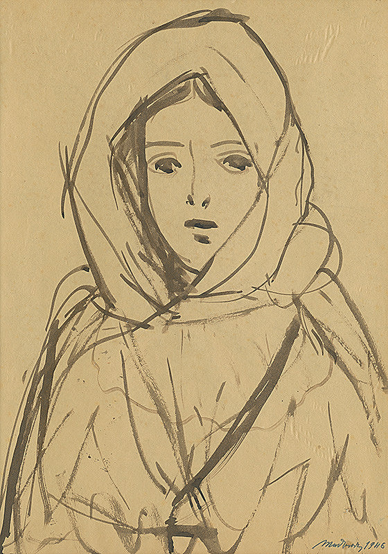 Ján Mudroch – Žena z Važca I. 