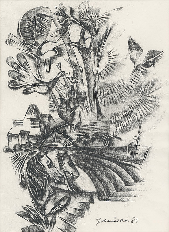 Milan Johanides – Krajina s vtákom 