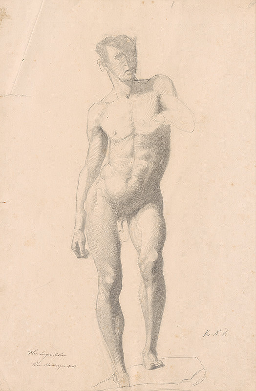 Ferdinand Katona – Mužský akt 