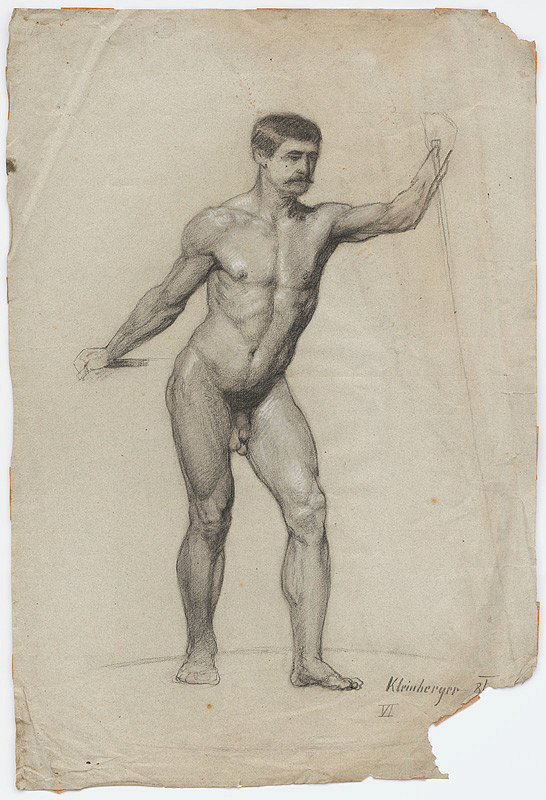 Ferdinand Katona – Mužský akt v pohybe II. 