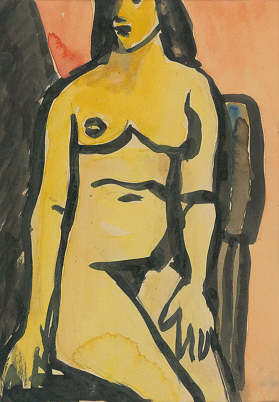 Ján Mudroch – Štúdia aktu 