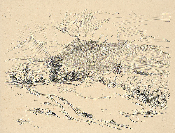 Bedřich Kostřánek – Podtatranská krajina 