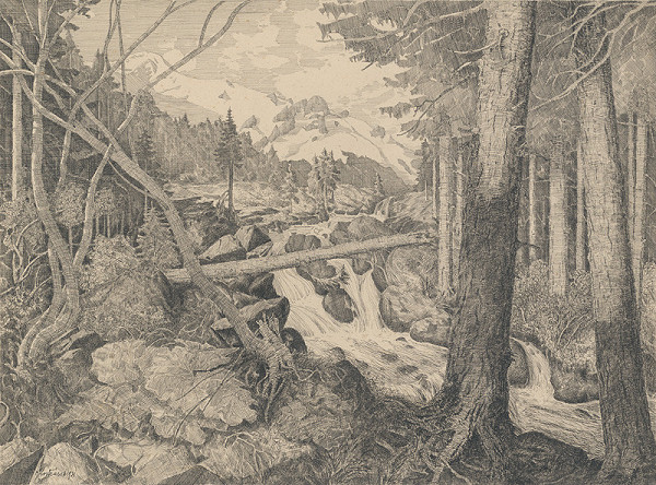 Bedřich Kostřánek – Bielovodská dolina 