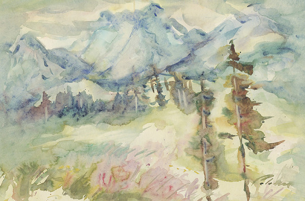 Ján Polom – Motív z Tatier 