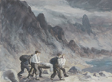 Otakar Štáfl – Znášanie raneného horolezca 