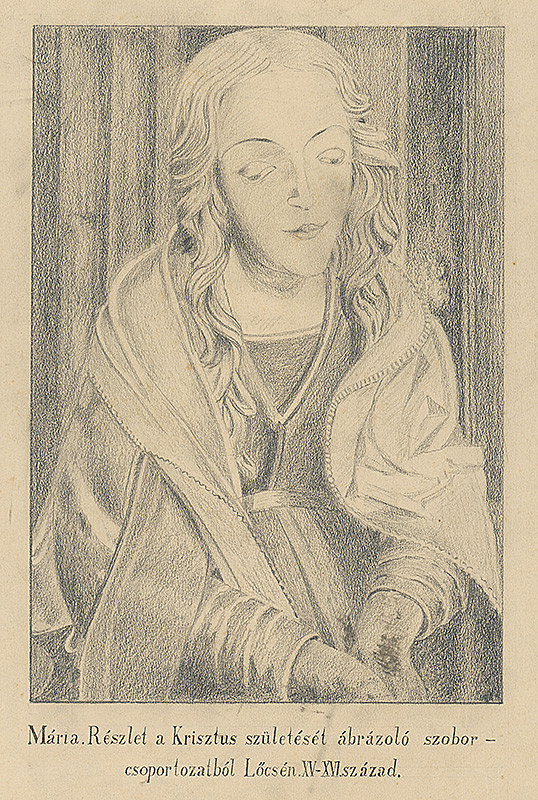 Viktor Myskovszky – Mária z oltára Narodenia Krista v Levoči 