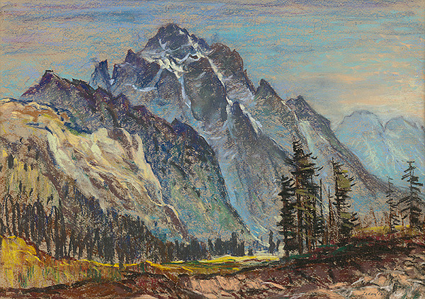 Josef Olexa – Ľadový štít z Javorovej doliny 