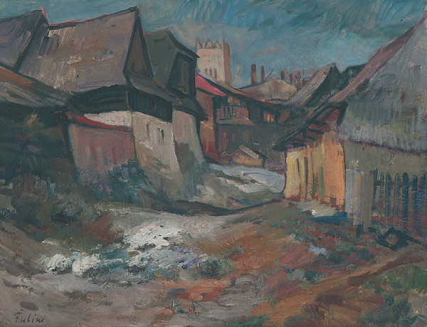Jozef Fabini – Ulička s kampanilou 