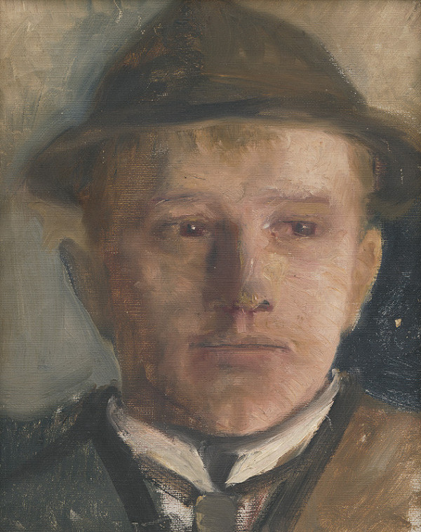 Ladislav Mednyánszky – Portrét muža 