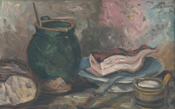 Ondrej Ivan – Zátišie so slaninou 