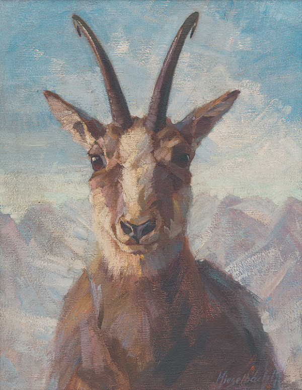 Gejza Kieselbach – Hlava kamzíka 