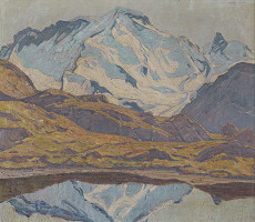 Carl Arp – Horská krajina 