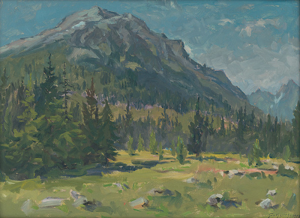 Ján Grotkovský – Záber z Mengusovskej doliny 