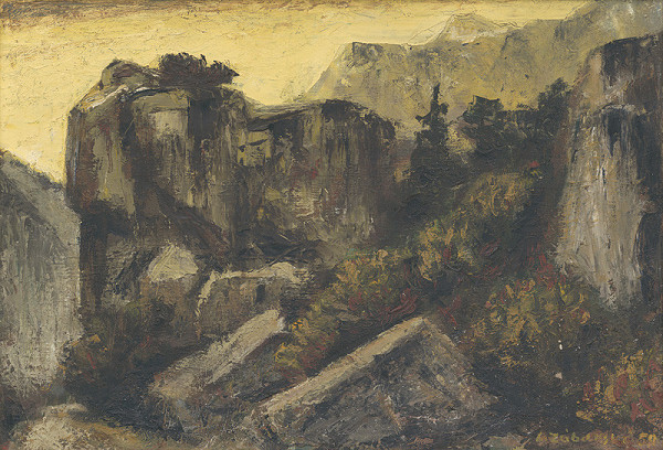 Ladislav Záborský – Tatry - cesta do Malej Studenej 