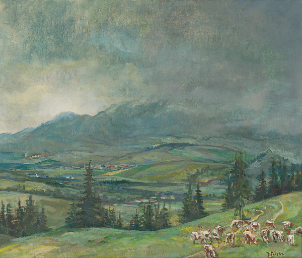 Július Jakoby – Dedinky pod Liptovskými hoľami 