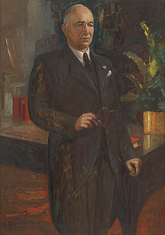 Július Bukovinský – Portrét dr. Beneša 