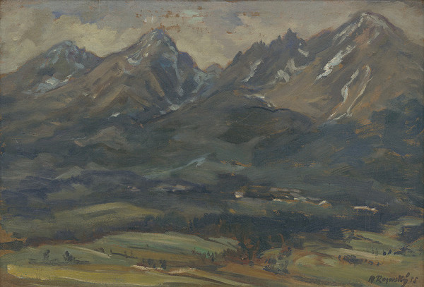 Mikuláš Rogovský – Tatry od Slavkova 