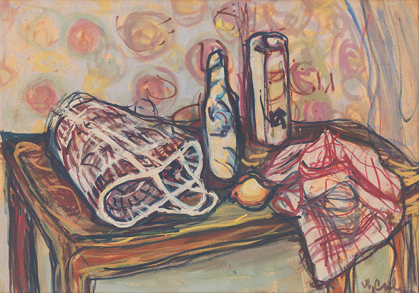 Xénia Columby-Sinayová – Zátišie s citrónom 