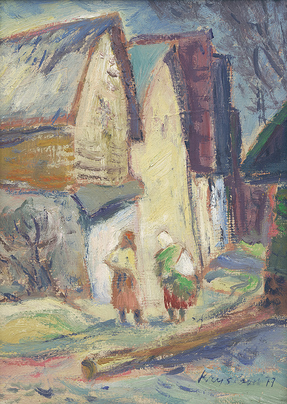 Oľga Krýslová – S trávou 