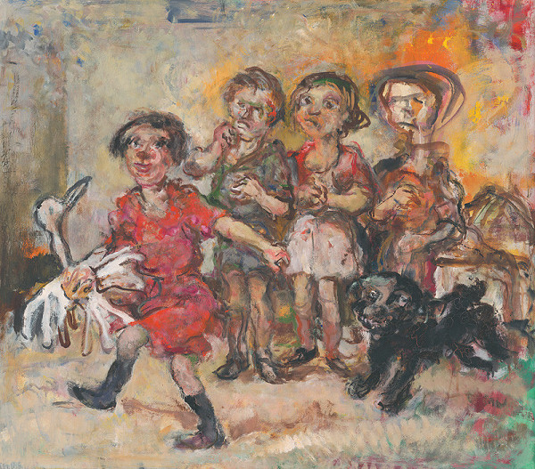 Július Jakoby – Hrajúce sa deti 