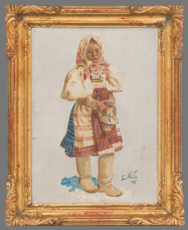Jan Hála – Dievčatko s krčahom 