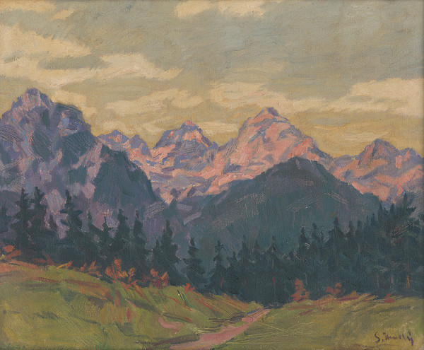 Gustáv Mallý – Leto v Tatrách 